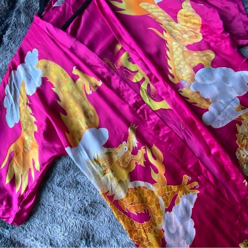 Watercolor Dragon Robe - Picture 7 of 11